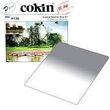Cokin P120 G1 Hard-Edge Graduated Neutral Density 0.5 (1.6-Stop) Filter - P Series