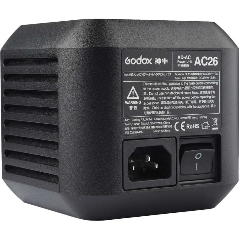 Godox AC 26 Adapter for AD600Pro Witstro Outdoor Flash