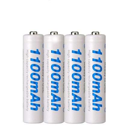 Beston AAA 1100 mAh Rechargeable Ni-MH Battery (Pack of 4)