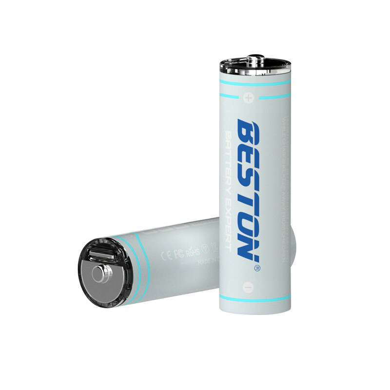 Beston USB 1.5V 1460mAh AA Lithuim Rechargeable Batteries (Pack of 4)