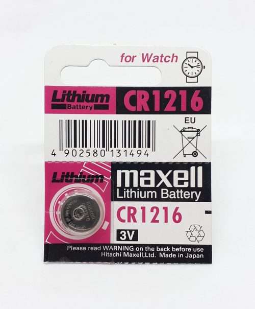 Maxell CR1216-C5 3V Lithium Battery