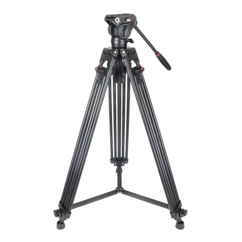 Cayer BV10L Aluminium Video Tripod 1.8m