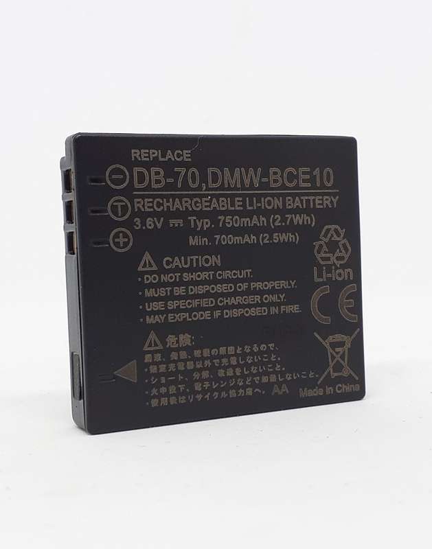 GPB Panasonic DMW-BCE10 Rechargeable Digital Camera Battery