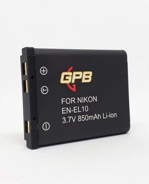 GPB Nikon EN-EL10 Rechargeable Digital Camera Battery