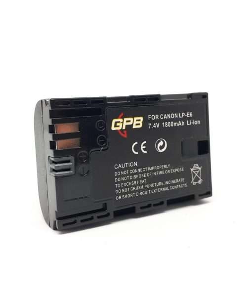 GPB Canon LP-E6 Camera Battery