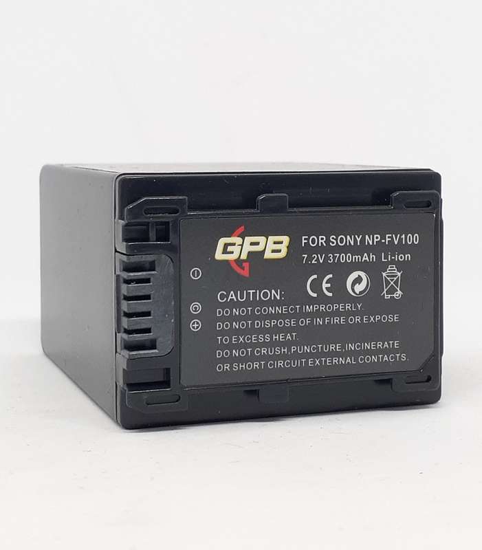 GPB Sony NP-FV100 Rechargeable Digital Camera Battery