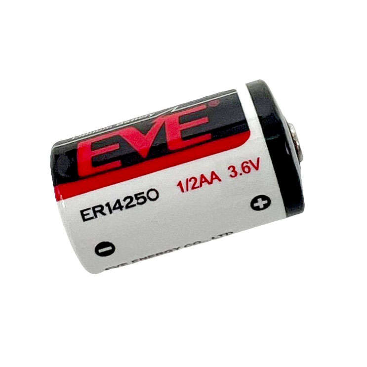 ER14250 1/2AA ,3.6V, 1200mAh Lithium-Thionyl Chloride Battery
