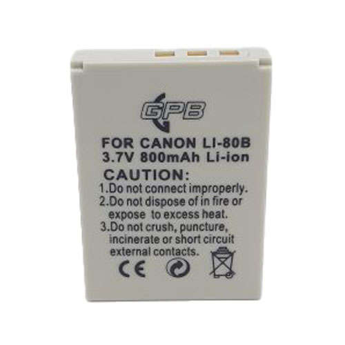 GPB Olympus LI-80B Rechargeable Digital Camera Battery