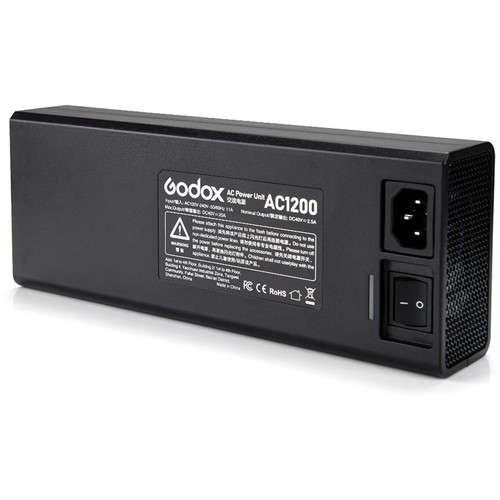 Godox AC1200 AC Adapter for AD1200Pro Battery Powered Flash System