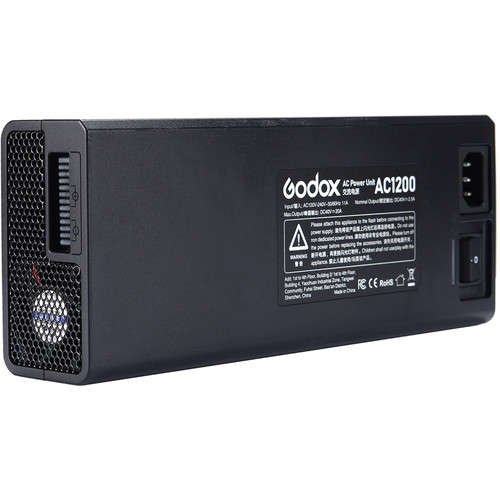 Godox AC1200 AC Adapter for AD1200Pro Battery Powered Flash System