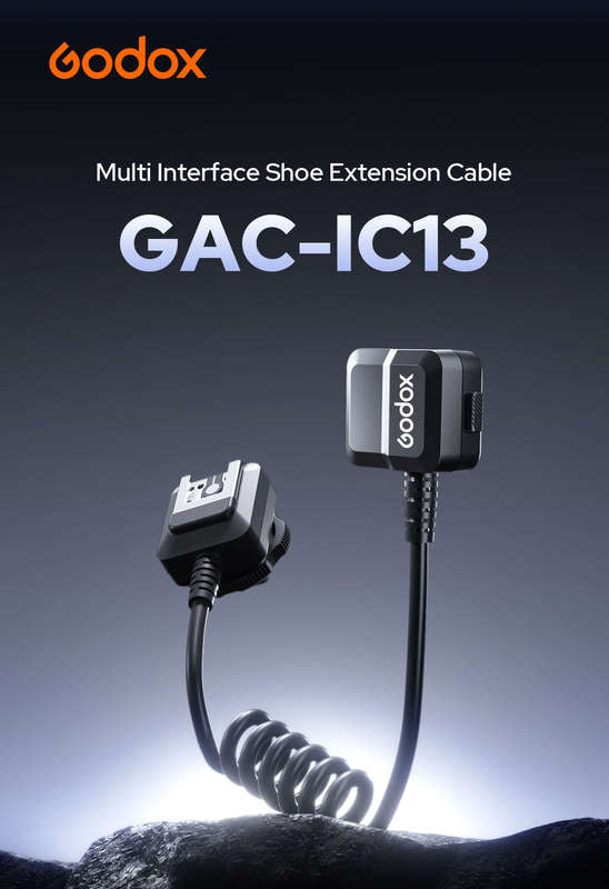 Godox GAC-IC13 Multi Interface Shoe Extension Cable for Sony