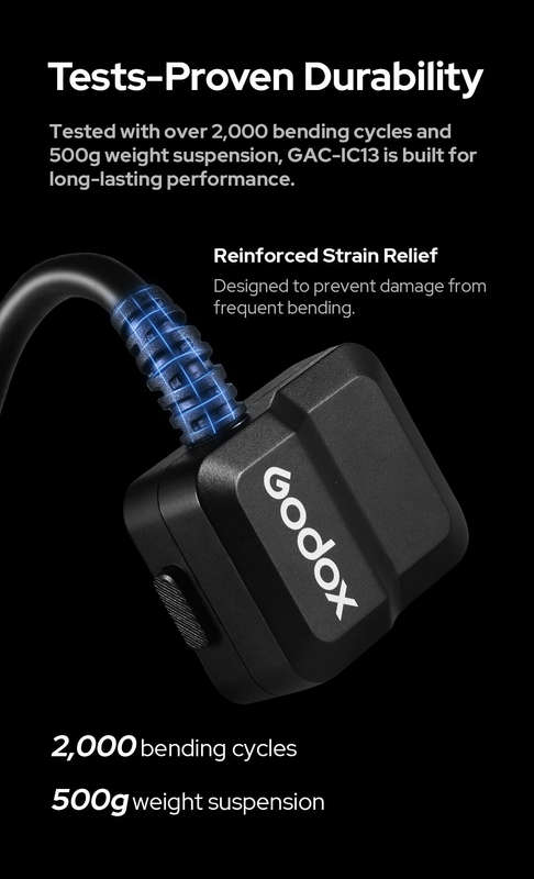 Godox GAC-IC13 Multi Interface Shoe Extension Cable for Sony