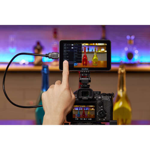 Godox GM6S 4K HDMI Touchscreen Ultrabright On-Camera Monitor (14cm)