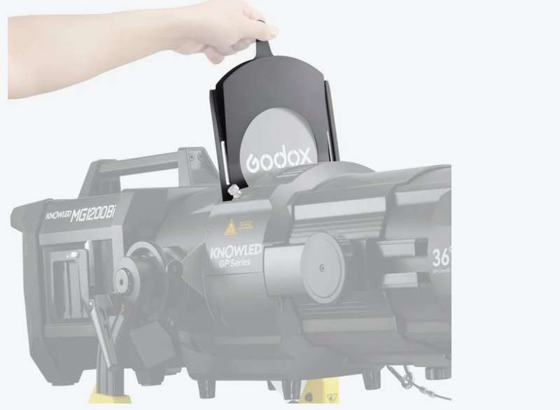Godox GP-CF GOBO Holder for GP-Series G-Mount Projection Attachments