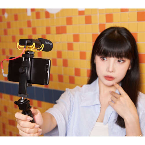Godox IVM-S2 Compact Camera-Mount Shotgun Microphone