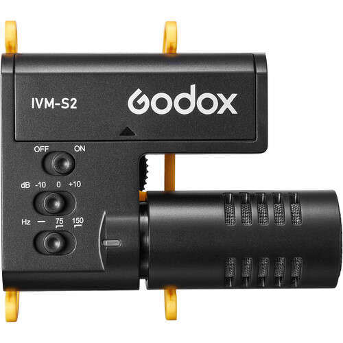 Godox IVM-S2 Compact Camera-Mount Shotgun Microphone
