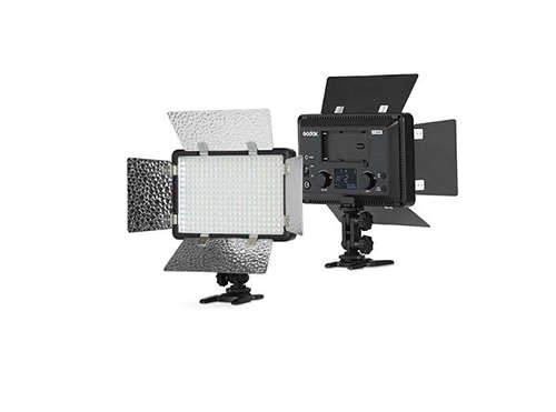 Godox LED308CII Video Light and Rechargable Battery