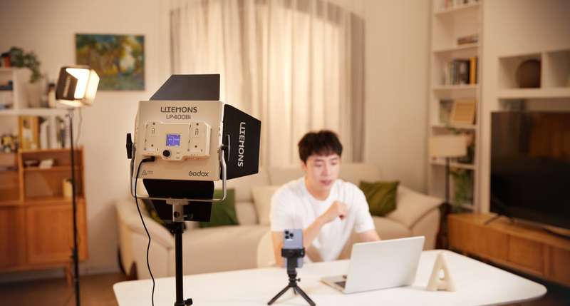 Godox Litemons LP400Bi Bi-Colour LED 3 Light Panel Kit