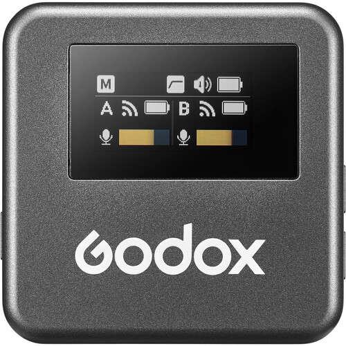 Godox Magic XT1-C 2-Person Wireless Microphone System with USB-C Adapter (2.4 GHz)