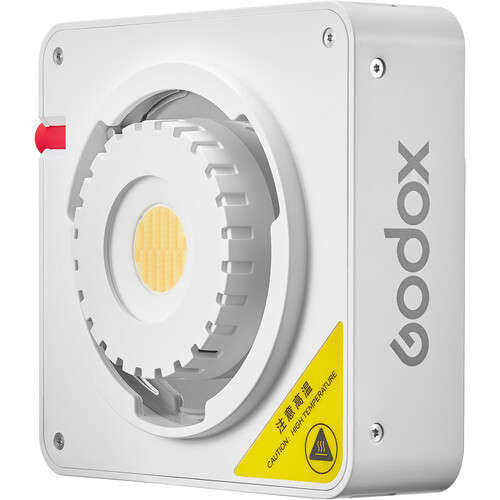 Godox ML100Bi Bi-Colour Portable LED Light (15 & 36° Lens & Power Bank Holder Kit)