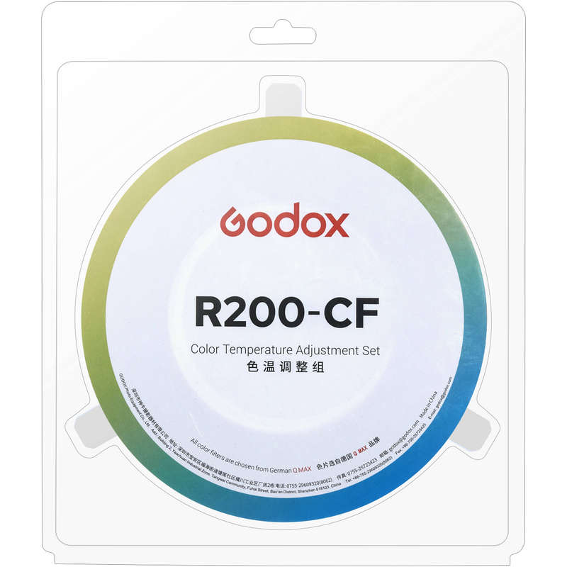 Godox R200-CF Colour Gel Kit for R200 Ring Flash Head Kit