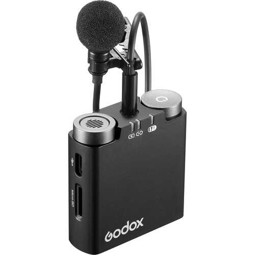 Godox Virso M2 2-Person Wireless Microphone System for Cameras and Smartphones (2.4 GHz)