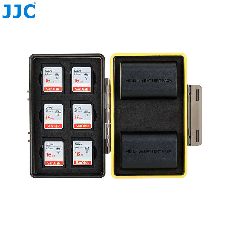 JJC BC-3LPE6 Multi-Function Battery Case