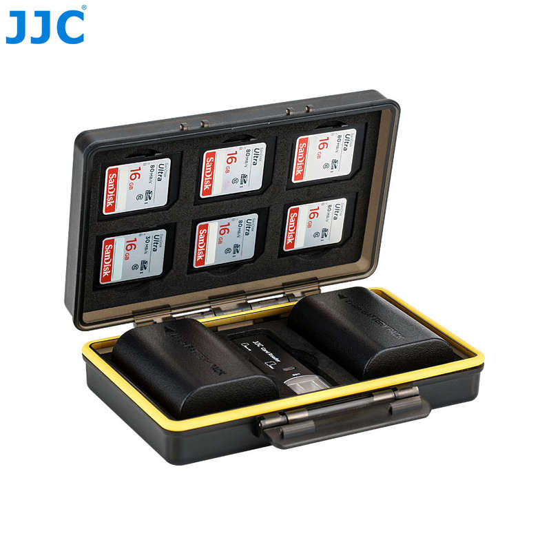 JJC BC-3LPE6 Multi-Function Battery Case