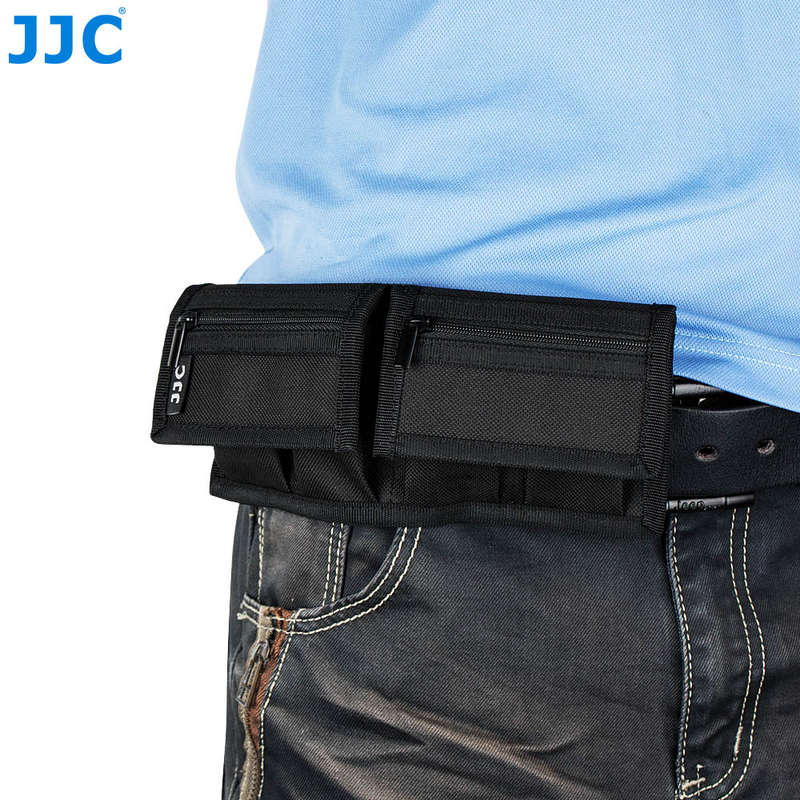 JJC BC-P4 Battery Pouch for 2 x Camera Batteries & Memory Cards