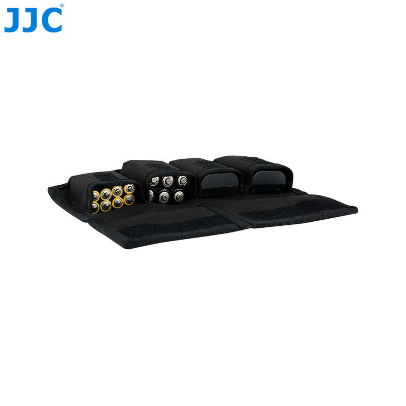 JJC BC-P4 Battery Pouch for 2 x Camera Batteries & Memory Cards