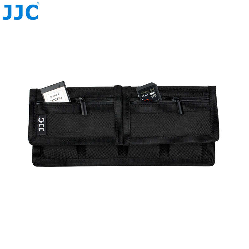 JJC BC-P4 Battery Pouch for 2 x Camera Batteries & Memory Cards