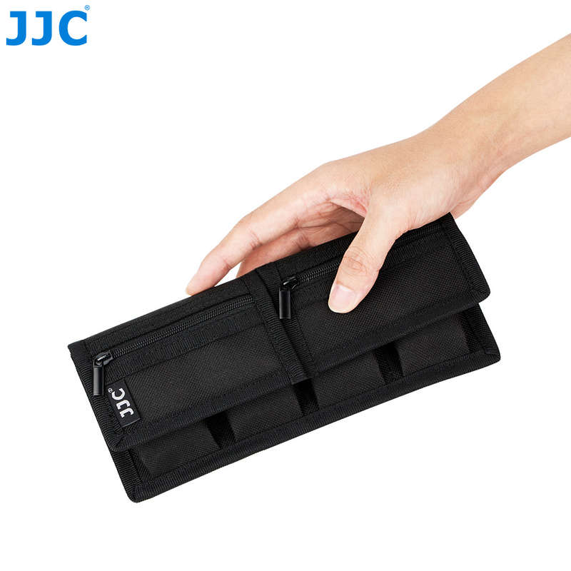 JJC BC-P4 Battery Pouch for 2 x Camera Batteries & Memory Cards