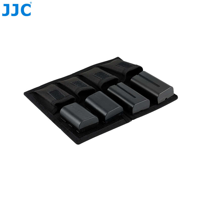 JJC BC-P4 Battery Pouch for 2 x Camera Batteries & Memory Cards