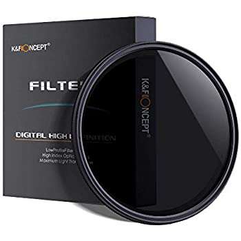K&F 43mm ND2 to ND400 Variable Neutral Density Lens Filter