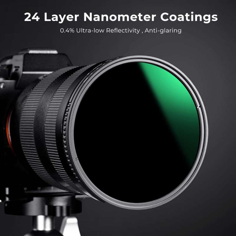 K&F Concept 49mm ND8-ND2000 (3-11stop) Variable ND Filter