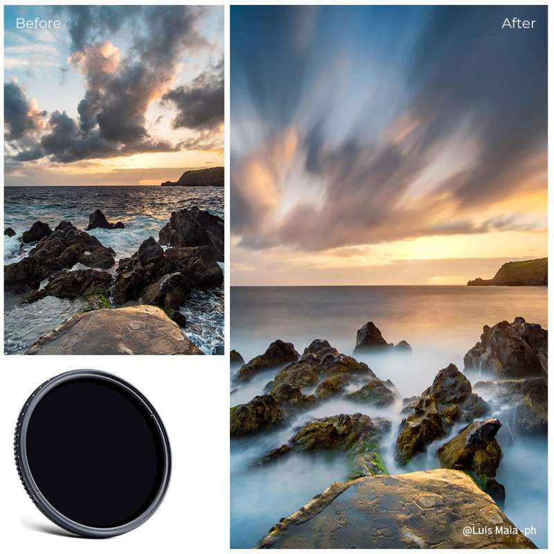 K&F Concept 49mm ND8-ND2000 (3-11stop) Variable ND Filter