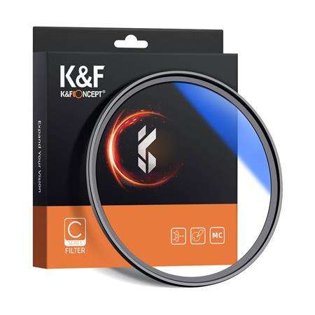 K&F 55mm Blue Coat MCUV KF01.1423 UV Lens Filter
