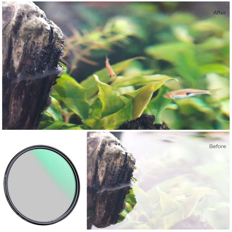 K&F 72mm CPL Camera Lens Filter