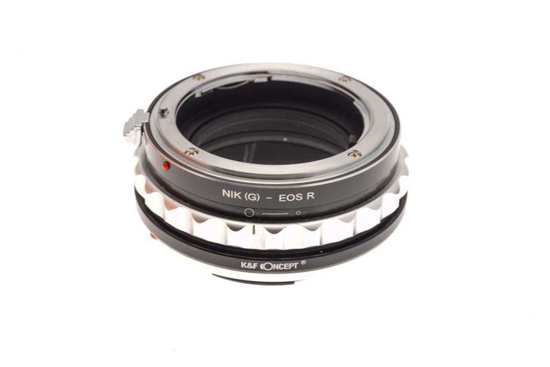 K&F Concept Lens Mount Adapter for Nikon G Lenses to Canon EOS R Camera Body