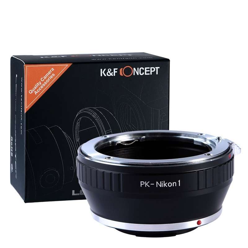 K&F Concept Lens Mount Adapter for Pentax K Lenses to Nikon DSLR Camera Body
