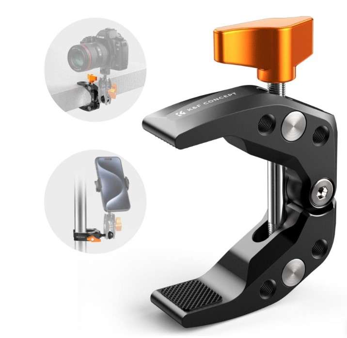 K&F Concept MS13 Super Clamp & Magic Arm Mount