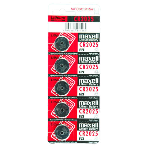 Maxell CR2025-C5 3V Lithium Battery