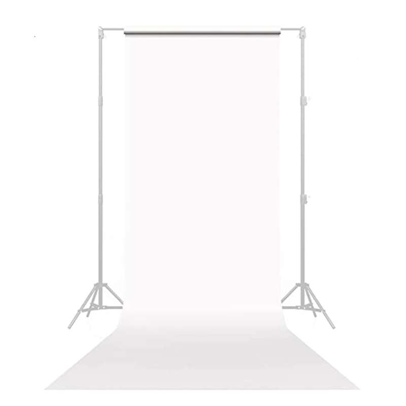 Paper Backdrop Arctic White (2.7 x 10m)