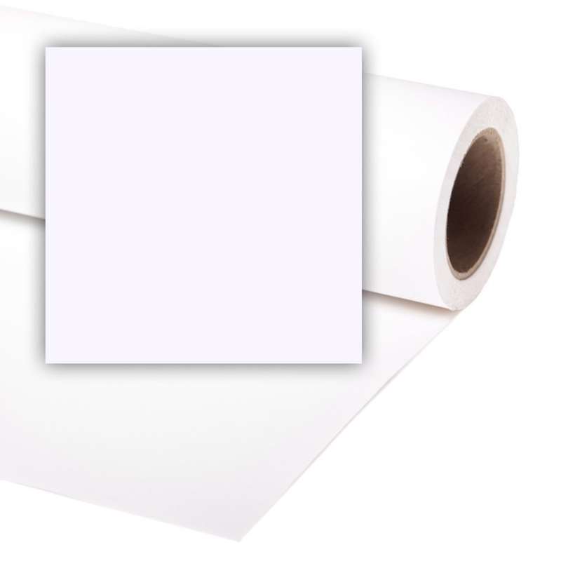 Paper Backdrop Arctic White (2.7 x 10m)