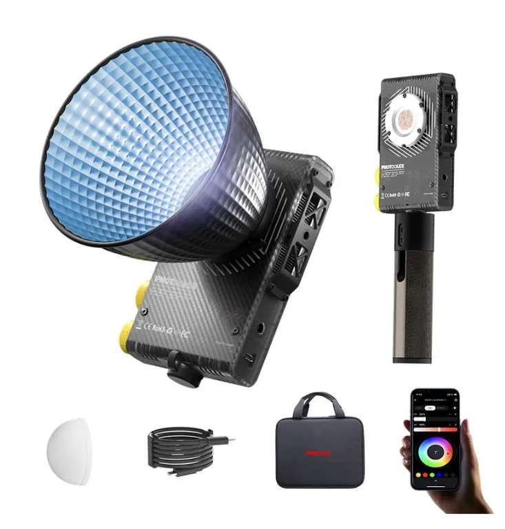 Photoolex Q100C RGB LED Light  Product Overview