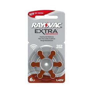 Rayovac 312AE Hearing Aid Batteries (Cards of 6)