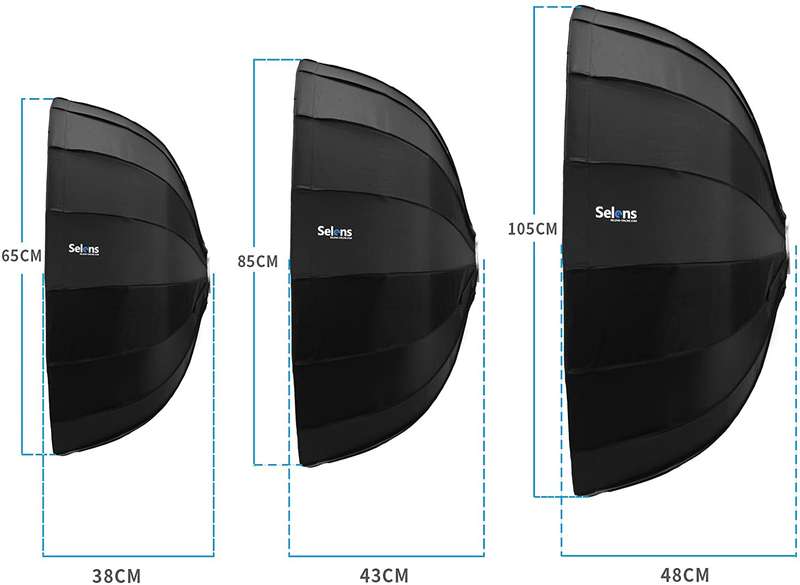 Selens 65cm Foldable Beauty Dish