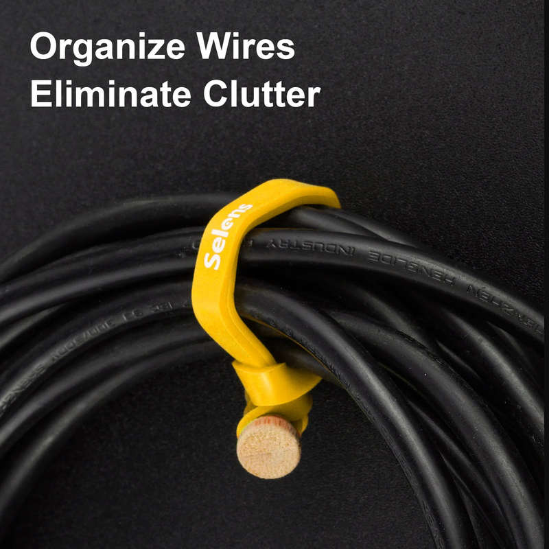 Selens SDC12_CT8 Elastic Cable Ties 8 Colours