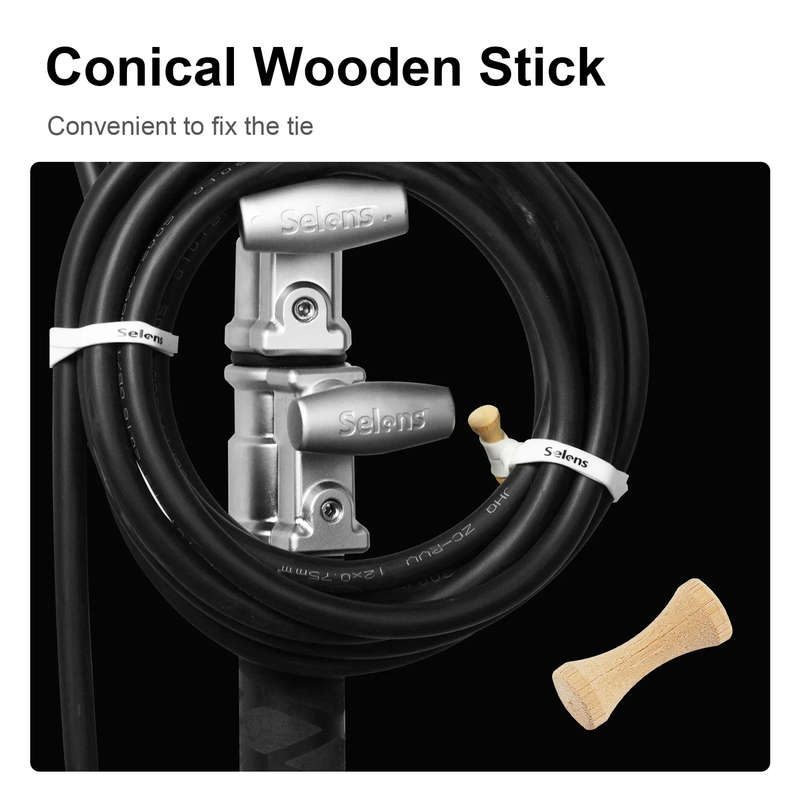 Selens SDC12_CT8 Elastic Cable Ties 8 Colours
