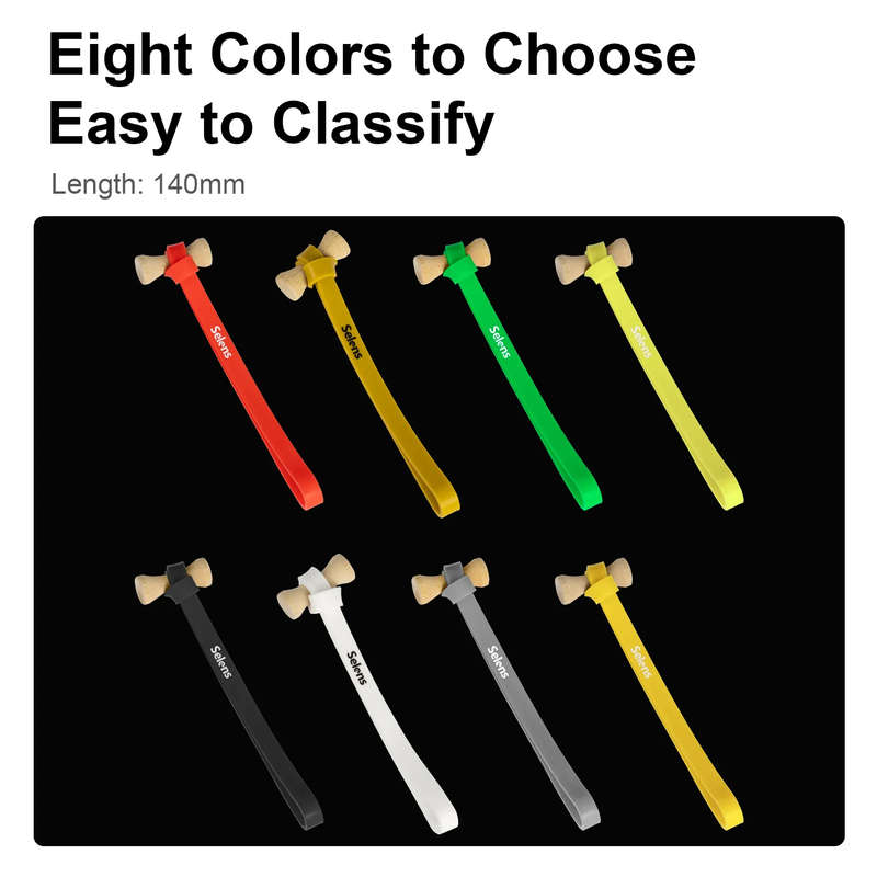 Selens SDC12_CT8 Elastic Cable Ties 8 Colours